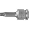 Impact screwdriver-socket wrench, 3/8" for female TORX screws type 6179